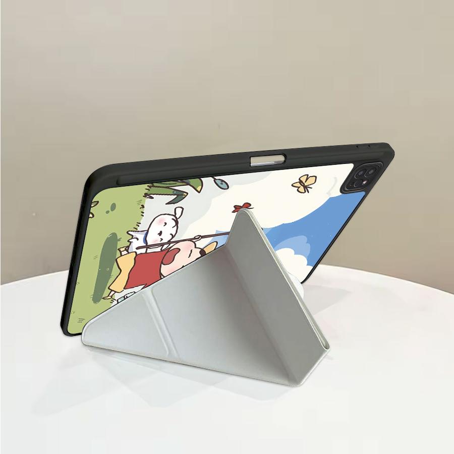 Holder Cover Tablet Case For iPad Pro 11th 10th 9th 8th 7th 12.9inch Pro 2025 Air 4 5 M3 M2 1 2 M4 11inch Mini 6 7 Cra-yons