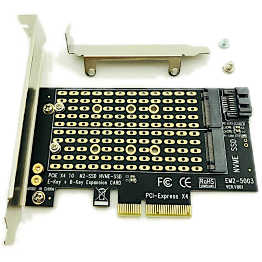 Adapter Card M.2 Ngff To Desktop Pcie X4 X8 X16 Nvme Sata Dual SSD Pci Express