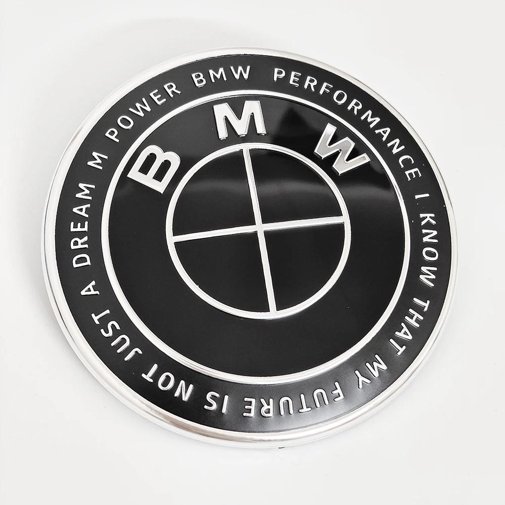 Для BMW M 1/2 шт. Для BMW E46 E90 F30 F10 F20 G20 E87 E63 E60 F01 F02 G14 74мм 82мм Автомобильный Передний Капот Значок Багажник Задний значок логотип Аксессуар mvpc30