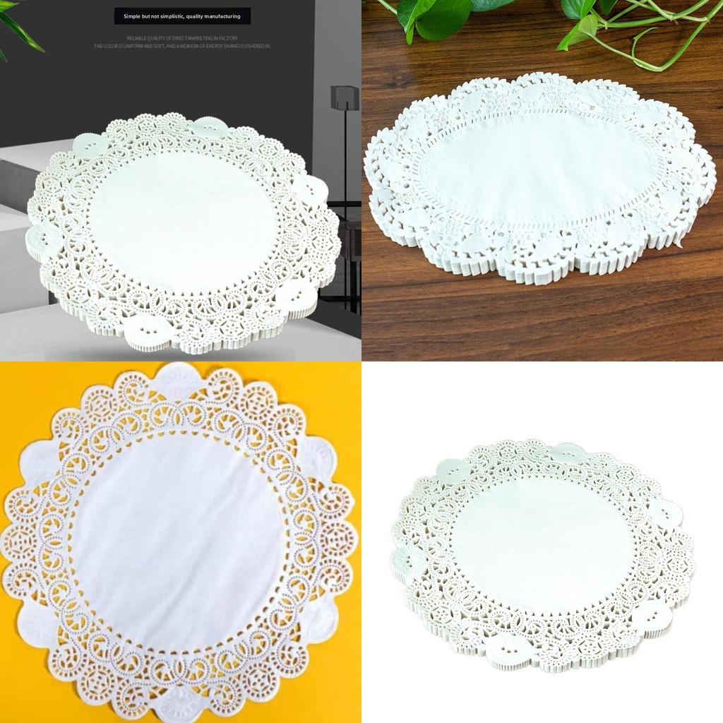 Baking Paper Flower Design Noncoated Disposables For Cookies And Pastries Kitchen Use