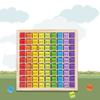 Classic Wooden Multiplication Board Educational Puzzle Game For Early Learning Children