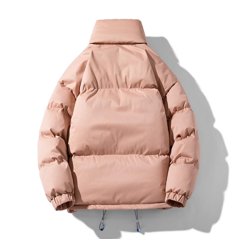 Мужская зимняя длинная модная брендовая куртка с хлопковой подкладкой, модная повседневная кашемировая куртка больших размеров с хлопковой подкладкой