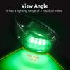 Yacht Navigation Light Waterproof LED Marine Sounding Light  Navigation Light Red and Green Marine Light 12V  24V  2 PCS
