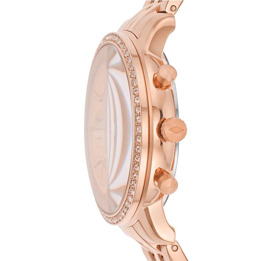 Fossil Часы-хронограф Neutra Series с тремя циферблатами, из нержавеющей стали, с календарем ES5218