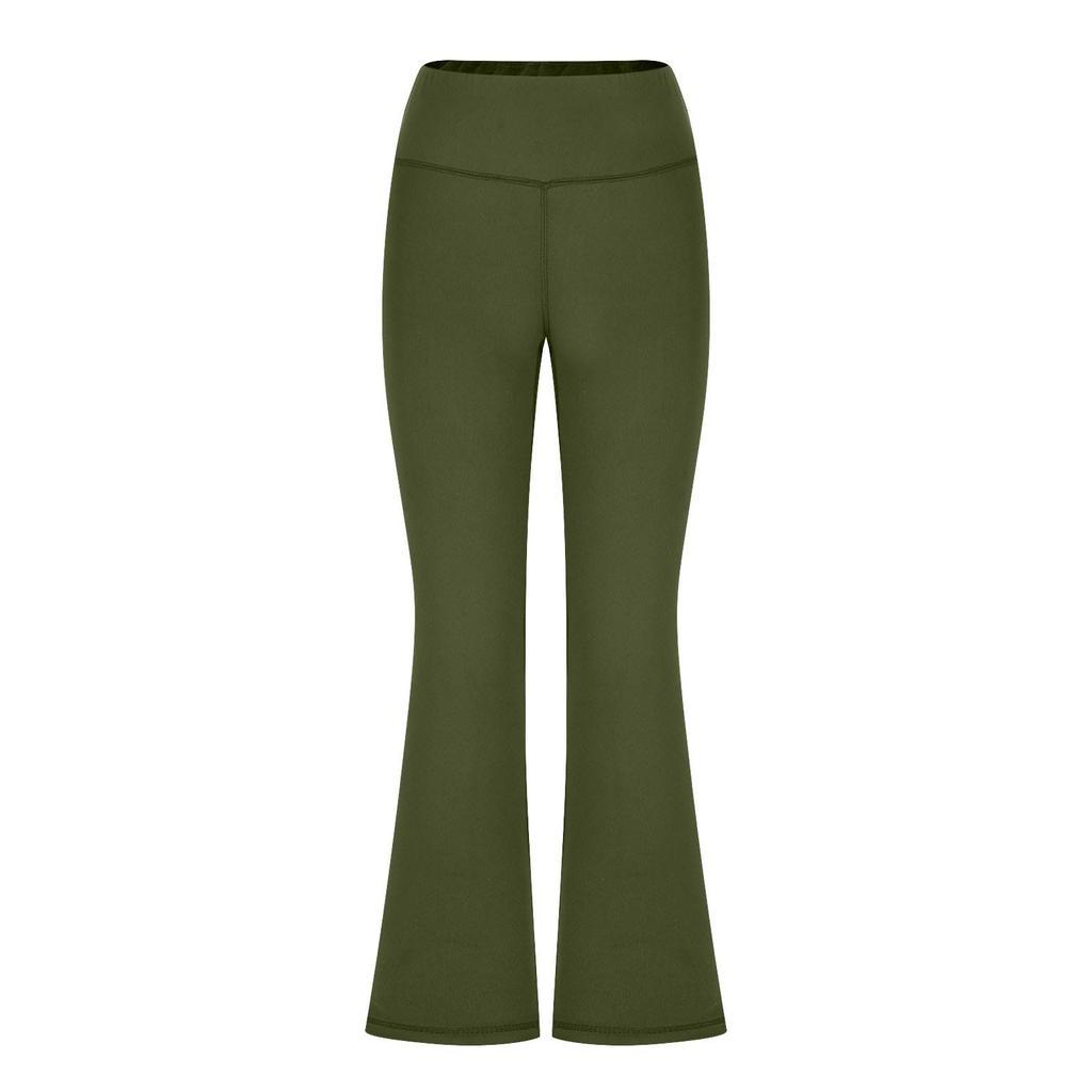 Женские однотонные повседневные брюки с высокой талией и карманами