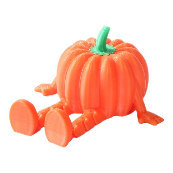 3D-печатная фигурка фрукта с подвижными ногами, подвижные суставы, банан, груша, огурец, баклажан, тыква, статуэтка, снятие стресса, мини-овощной фиджет