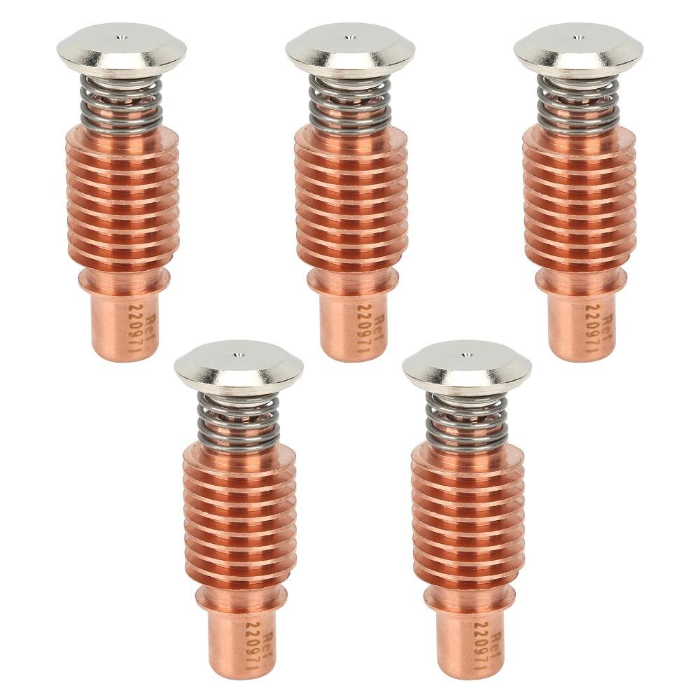 5 Pcs for PMX 125 / Powermax 125 Plasma Torch Electrode for Plasma Cutting Torch