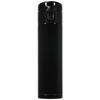 Water Bottle, 350ml, One-Touch Opening, Insulated, Cold/Hot, Slim Type, Direct Drinking, Stainless Steel, Black, HC-648