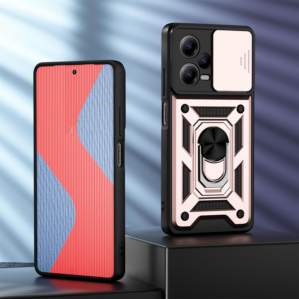 Keysion Case Redmi For Shockproof Note 12 Pro 5g 12s 12 4g Slide Camera Lens Protection Phone Cover For Xiaomi Poco X5 F5 Pro