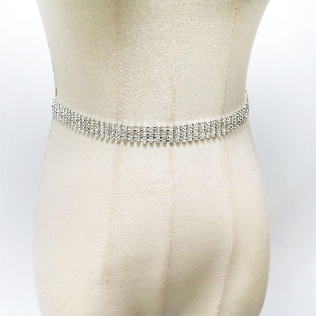 European And American Sexy Accessories, Multi-Row Rhinestone Waist Chains, Beach Music Party Waist And Belly Jewelry Wear Accessories