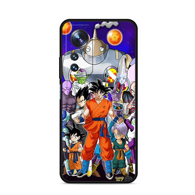 Чехол для телефона Anime Dragon Son для Xiaomi Mi 10 10S 12S 11T 12 Pro 11 Lite 11X 10T 11i 12X G-Gokus Funda Capa TPU Soft Black Cover