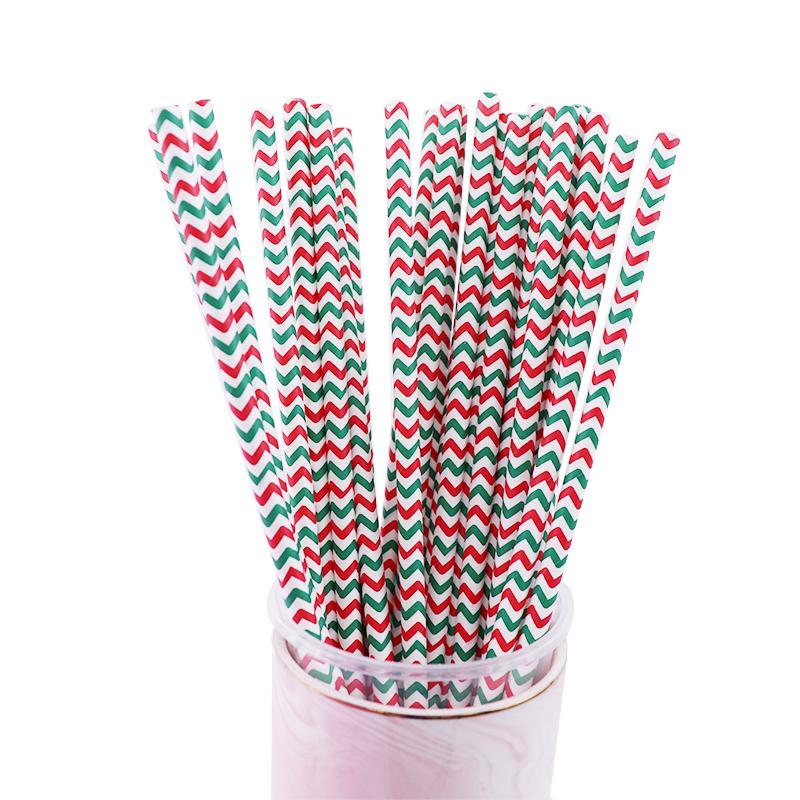 25 шт. фольги золото/серебро радуга одноразовые питьевые цветные бумажные трубочки рождественский свадьба день рождения украшения вечеринка мероприятия принадлежности