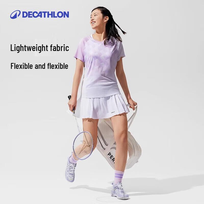 Женская плиссированная спортивная юбка-шорты Decathlon