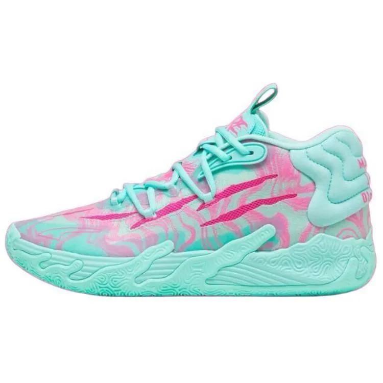 Puma MB.03 'Miami' (Unisex) Teal / Purple Basketball Shoes 310511 01