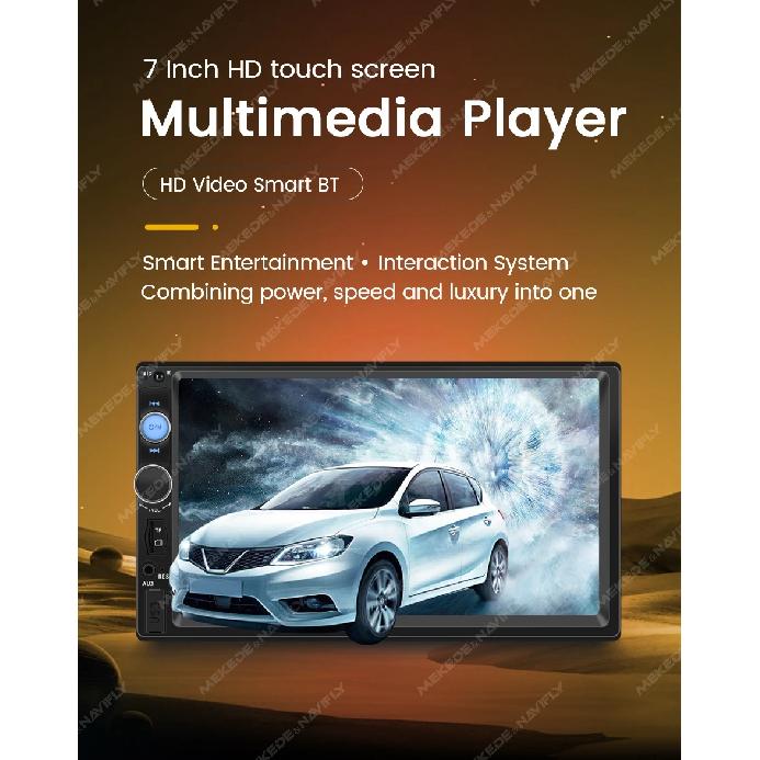 NaviFly ND1 Универсальный 7-дюймовый HD Сенсорный Экран CarPlay Android Auto 2 Din Автомобильный Мультимедийный Видео Плеер FM Авторадио Mirror Link Монитор