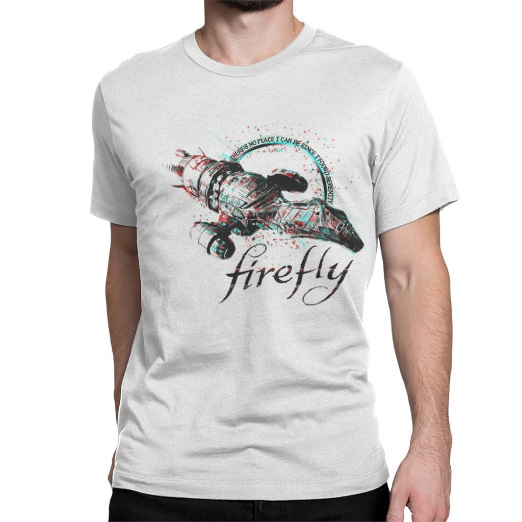 Unisex Unisex Firefly Serenity T Shirt 100 Cotton Tops Crazy Short Sleeve Crewneck Tee Shirt Gift TShirt