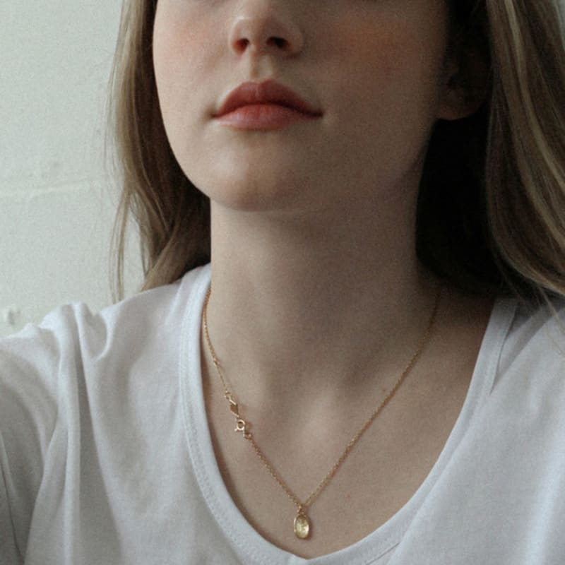 BAEK WOL Seed Necklace