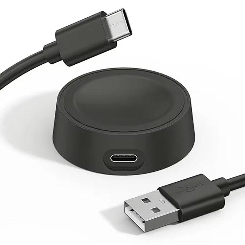 Портативный USB-кабель Быстрая зарядная док-станция Для Samsung Galaxy Watch 7/6/5/4/3 Active 2/1 Часы Беспроводное магнитное зарядное устройство Аксессуары
