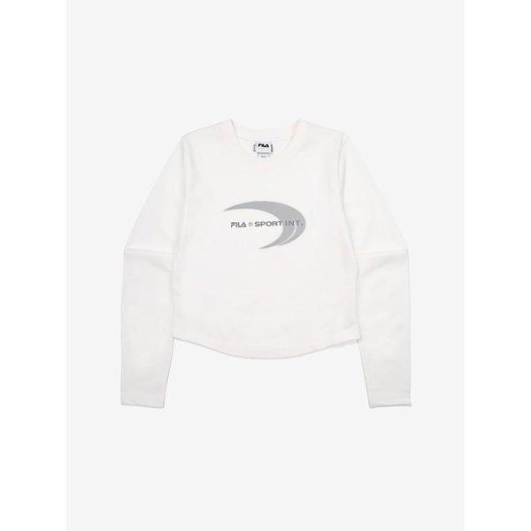 Fila Long Sleeve T shirT Mixed coTTon