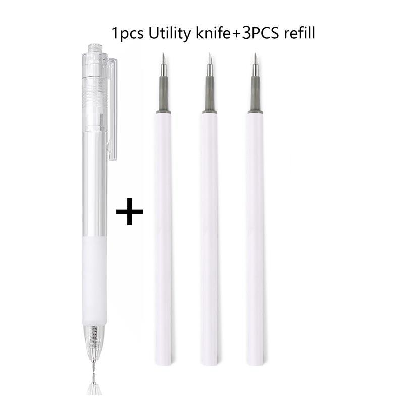 Нож для резки бумаги, заправка для ручки, художественный универсальный нож, режущий инструмент для скрапбукинга, наклейка, резак для ленты, нож для экспресс-коробки, принадлежности для рукоделия «сделай сам»