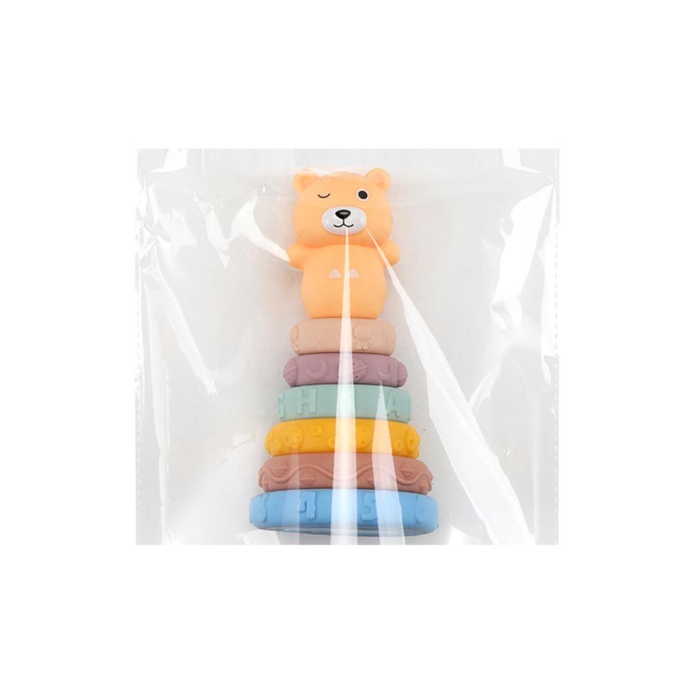Montessori Toy Teething Toys BPA-Free Stacker Toys Educational Building Blocks For Baby