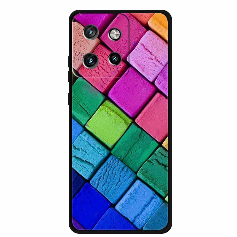 Soft Case For Motorola Moto G75 5G Cover Silicone Print Luxury Flower TPU Soft Phone Cases For Moto G75 5G Animal Colorful TPU