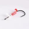 3/5/10/15/20Pcs Luminous Live Duty Glow-in-the-dark Barbed Shrimp Fixing Hook Heavy Fishhook Freshwater Saltwater Catfish