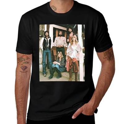 Portrait Band Vintage Style 90s Poster T-Shirt Casual Fashion Print Tee Top