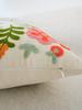 1Pc Colorful Flower Exquisite Embroidery Cushion Throw Pillow Cover Without Insert, For Home Decor