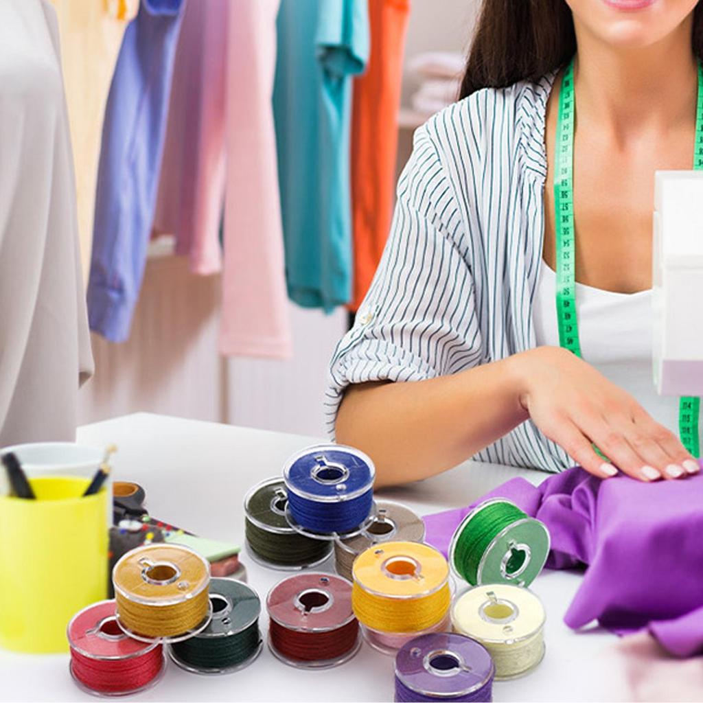 Шпульки для швейной машины 25 штук Инструменты для швейной машины Шпульки класса 15 Для рукоделия Ювелирных изделий Взрослой одежды Бусин Шкафа