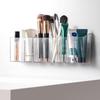 Настенный ящик для хранения/Ящик для хранения с классификацией косметики Полка для ванной комнаты Ящик для хранения с перегородками для ювелирных изделий и губной помады