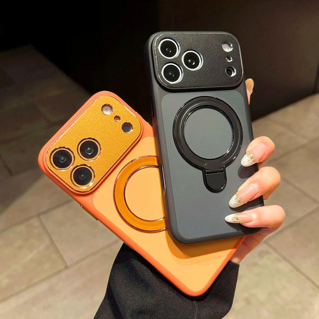 Нежелтеющая магнитная вращающаяся подставка для чехла телефона iPhone 17 Air/Apple 16 Pro Max/15/14