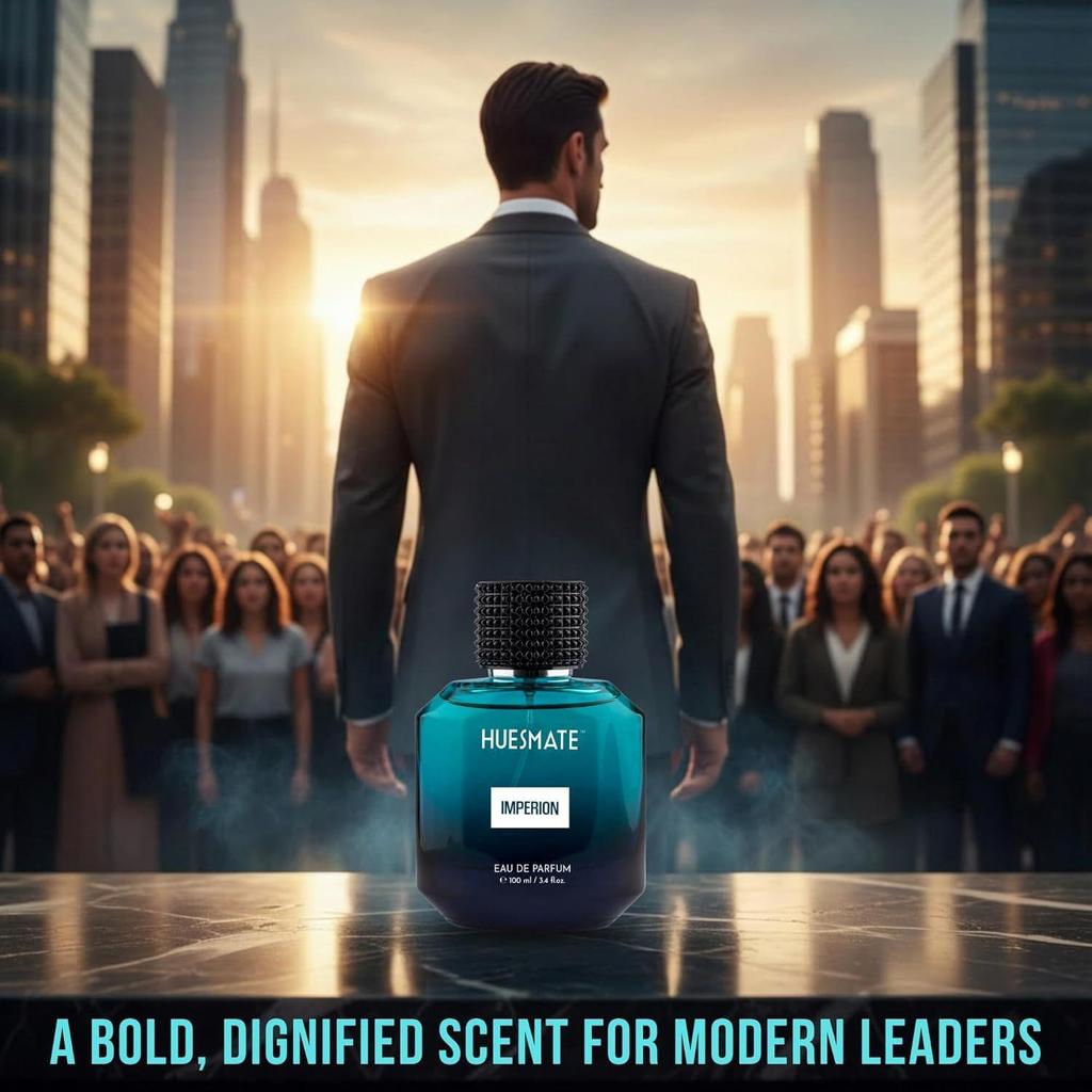 IMPERION Luxury Perfume for Men | Bold & Long Lasting Fragrance | Premium EDP | Aromatic, Citrus, Aquatic, Woody, Oriental Scent Profile