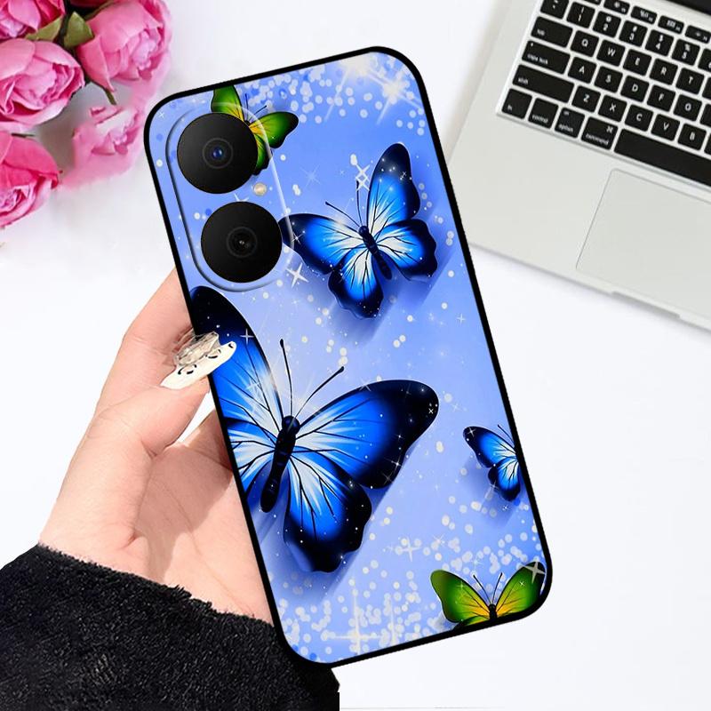Чехол для Huawei Nova Y73 Fundas Масляная живопись Силиконовая задняя крышка для Huawei Enjoy 80 Мягкий матовый чехол для телефона JUY-AL00 Защитный корпус