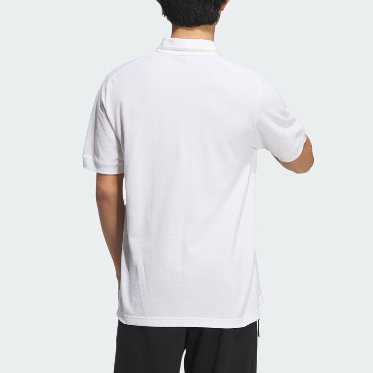 adidas Wuji Series Sports Casual с коротким рукавом Polo Men Tops White IP4916