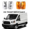 Left Right Car Side Rear Mirror Turn Signal Light Lamp Lens Cover For Ford Transit MK8 2014- BK31-13B381-AB