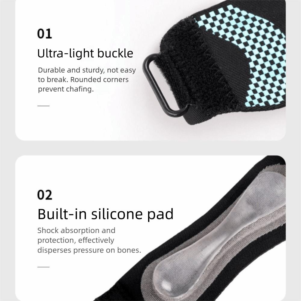 Breathable Knee Patella Support Cushion Pressure Sport Knee Wrap Knee Band Brace Runner