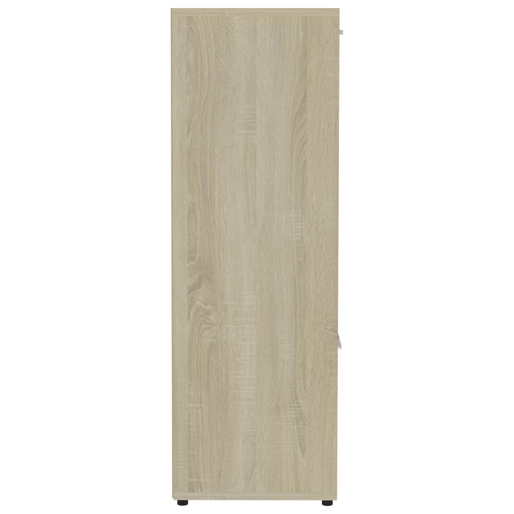Bookshelf Sonoma Oak 90 x 30 x 90 cm Particleboard