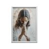 Jezus W Modlitwie - Plakat Religijny Jezus W Modlitwie - Plakat Religijny, 30X40 Cm, Rama Aluminiowa Czarna, Papier Matowy 230 Gsm