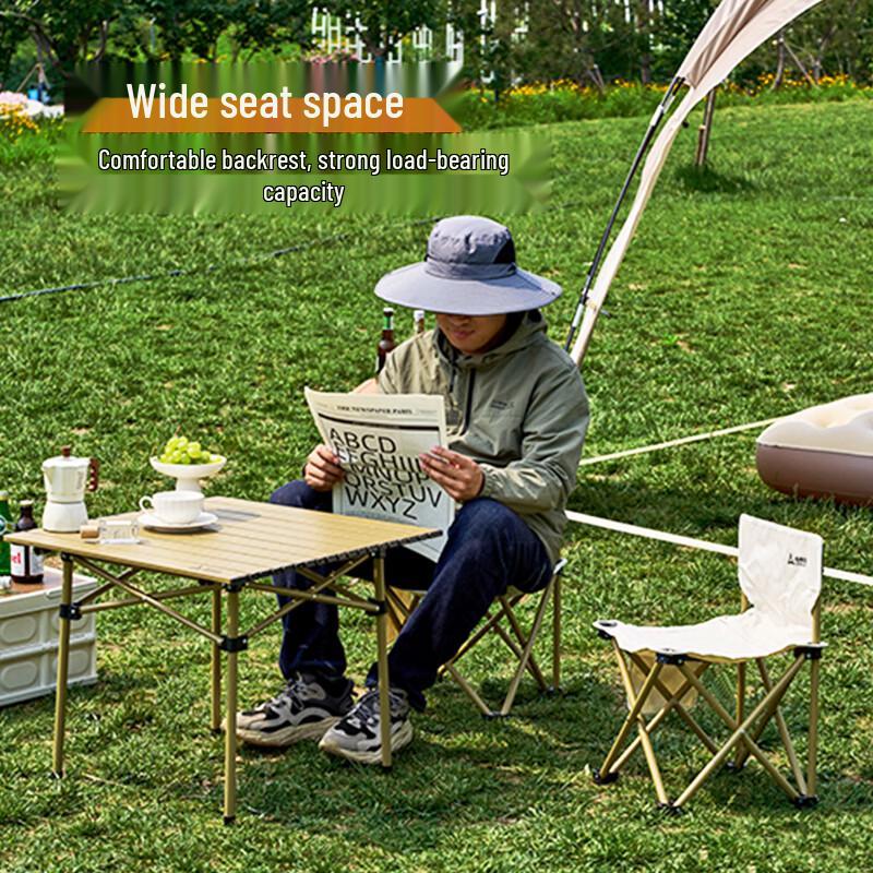 Suncojia Lansha Series Outdoor Portable Folding Table and Chair Set