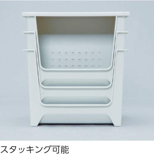 IRIS OHYAMA Stack Basket, Off-White, SB-003