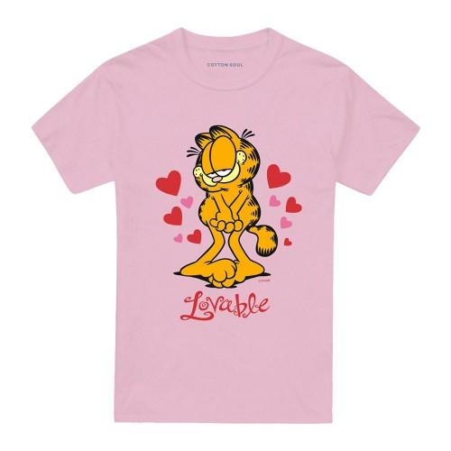 Garfield Unisex Adult Lovable T-Shirt