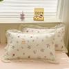Набор из 2 наволочек Solstice Lace Floral - 48x74 см, Декоративная наволочка для подушки, Для домашнего постельного белья