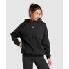 Training Oversized Fleece Hoodie Black B5a7n Bb2j