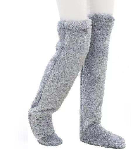 shipping sleeping socks for the elderly, knee pads to keep old cold legs, knee joints, cold-proof stockings for sleeping, foot protection and leg