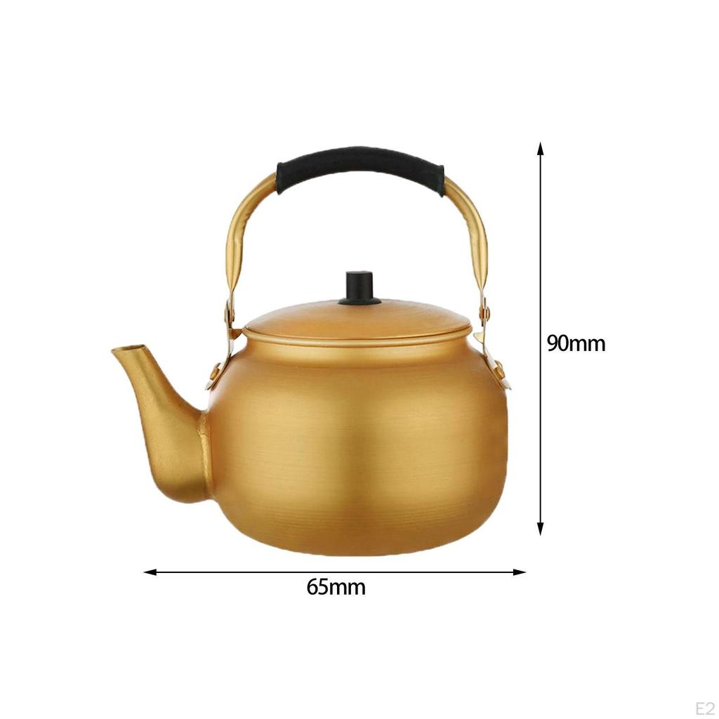 Чайник из легкого алюминия для барбекю