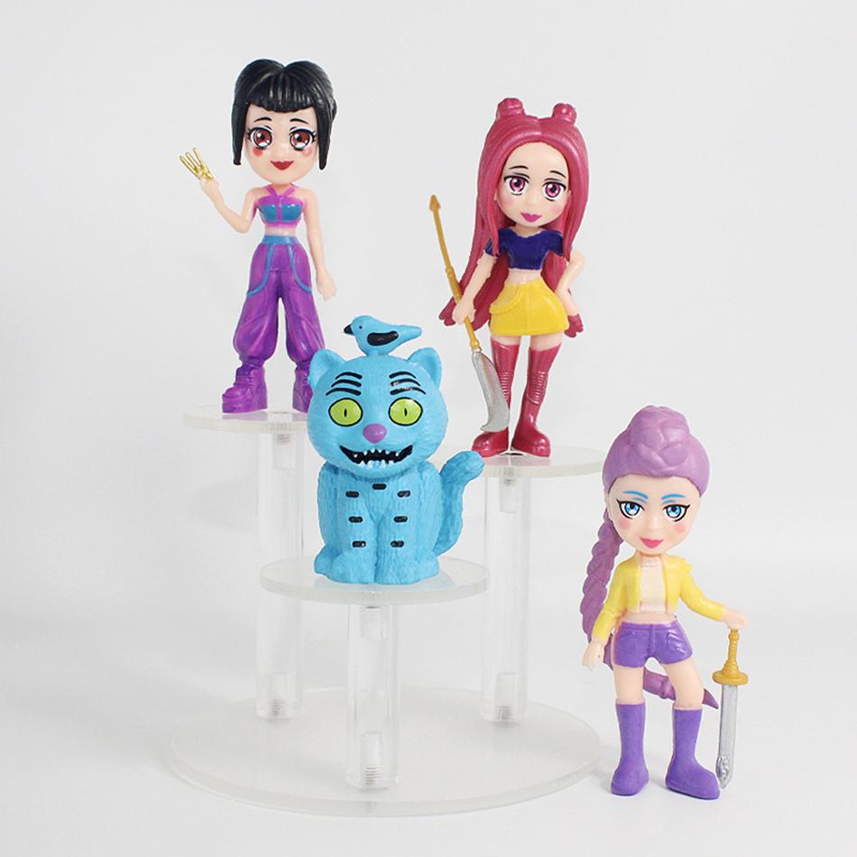8 шт./набор K-pop Игрушка фигурка охотников на демонов Derpys Тигр Руми Мира Зои Сасси Фигурка Кукла Для Поклонников Подарки