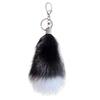 Instagram стиль 100% Натуральный лисий хвост брелок для ключей автомобиля кулон милая кукла кукла Женская сумка кулон милый кулон для мобильного телефона