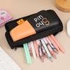 Multi Functional Pen Bag Transparent Pencil Case Cute Stationery Bag  Business Card