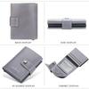 Baellerry Мужской держатель для кредитных карт RFID Алюминиевый бокс Держатели для банковских карт Кошелек с зажимом для денег Винтажный дизайн